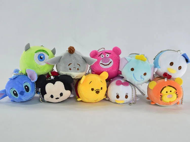 Дисней картонный чехол с Дональдом и Дейзи Винни Тигр Eeyore Dumbo стежка 6 см мини