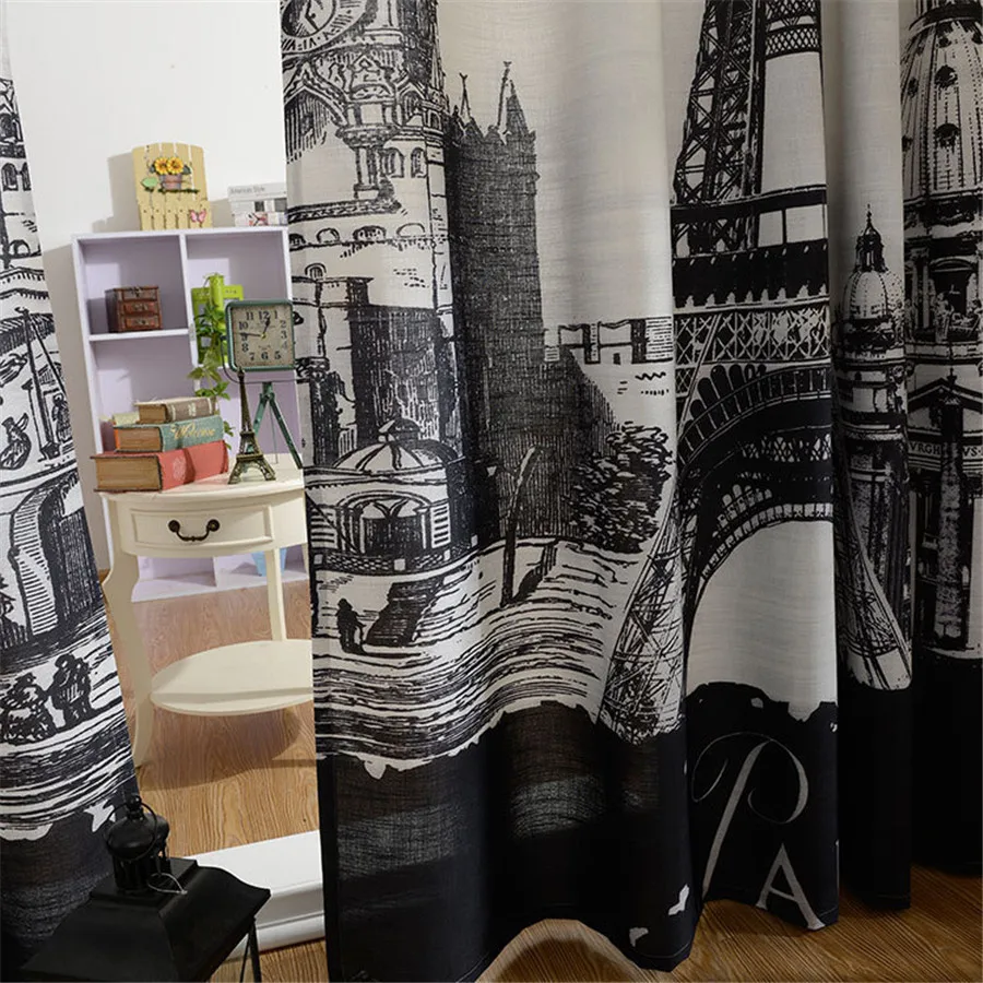 3d затемняющие занавески для спальни готовые гостиной современные оконные шторы