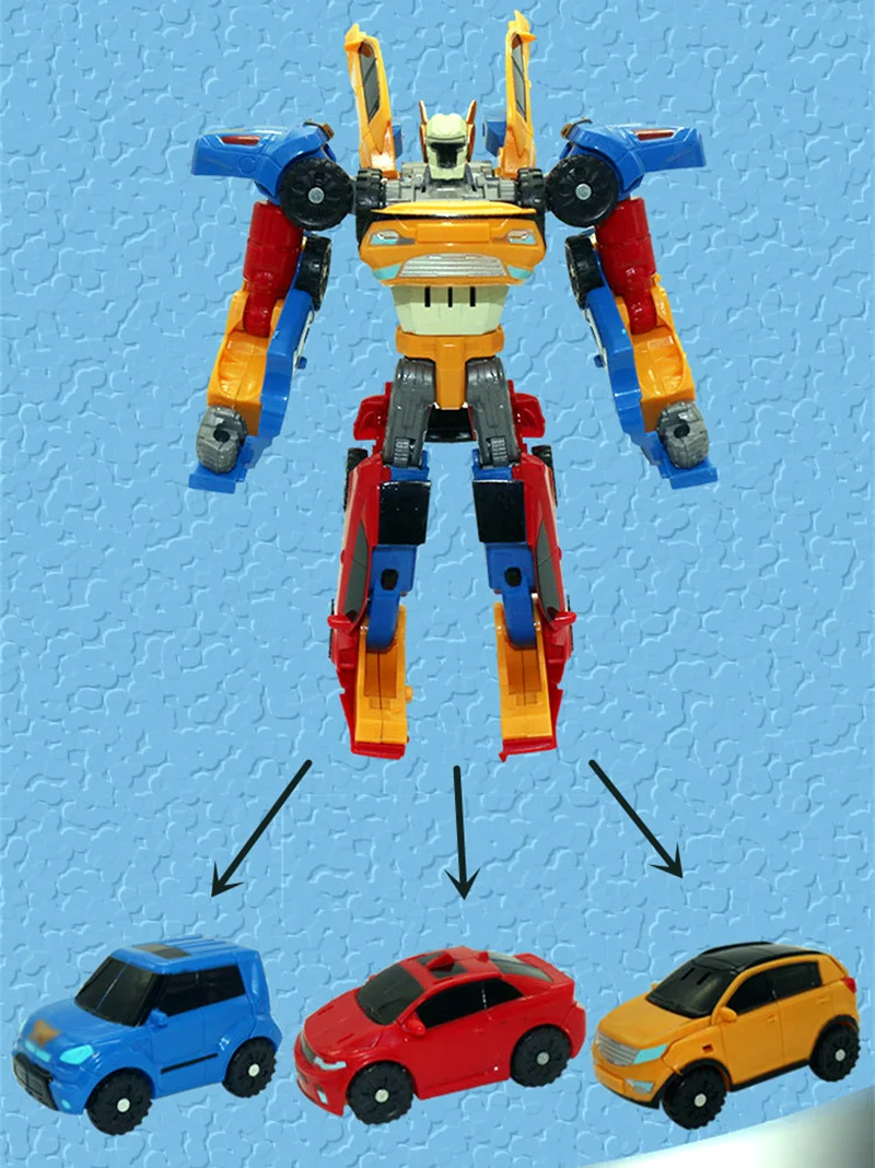 Tobot робот игрушечные лошадки для обувь мальчиков DIY деформации автомобиля