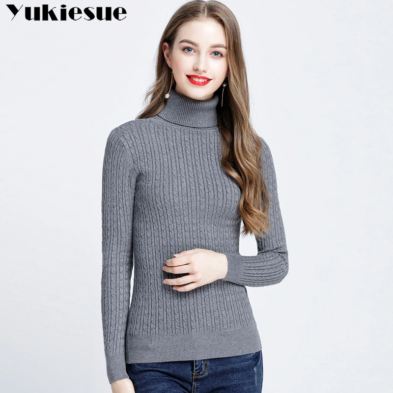 2017 winter Women Sweaters And Pullovers Female Wool Pullover Knitted skiny turtleneck women sweater pull femme hiver jumper | Женская