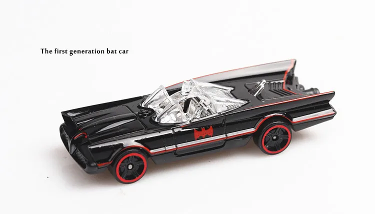 6 шт литья под давлением Модель автомобиля игрушки 1: 64 Темный рыцарь Batman Batmobile автомобиля модели игрушки с дистанционным управлением, брелок для автомобильных ключей, Diecast подарок модели игрушки для Для детей