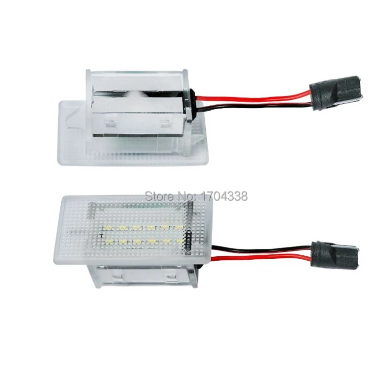 2 шт. белый 18SMD светодиодный светильник для Ford Focus MK1 Escort Fiesta Focus Granada Scorpio