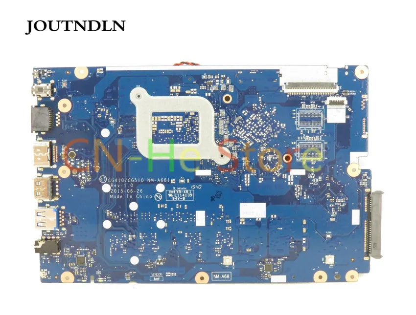 JOUTNDLN для Lenovo IdeaPad 100-15IBD материнская плата ноутбука 5B20K40900 CG410/CG510 NM-A681 W/ I3-5020U CPU