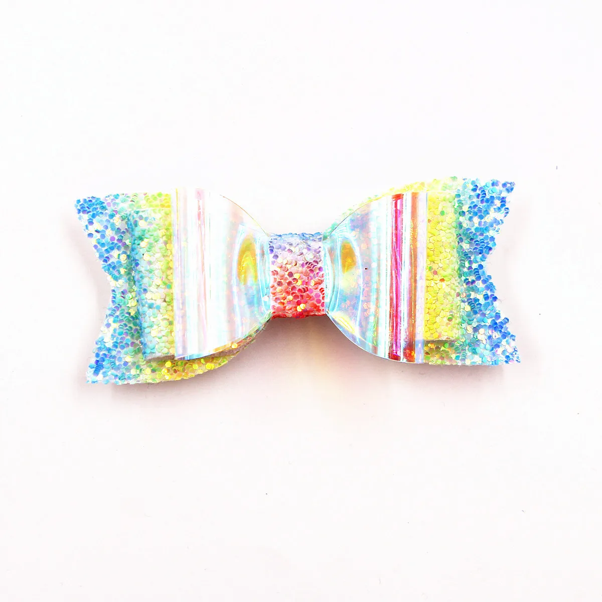 Банты для волос Прозрачные лазерные с зажимом 20 шт./лот | Аксессуары одежды