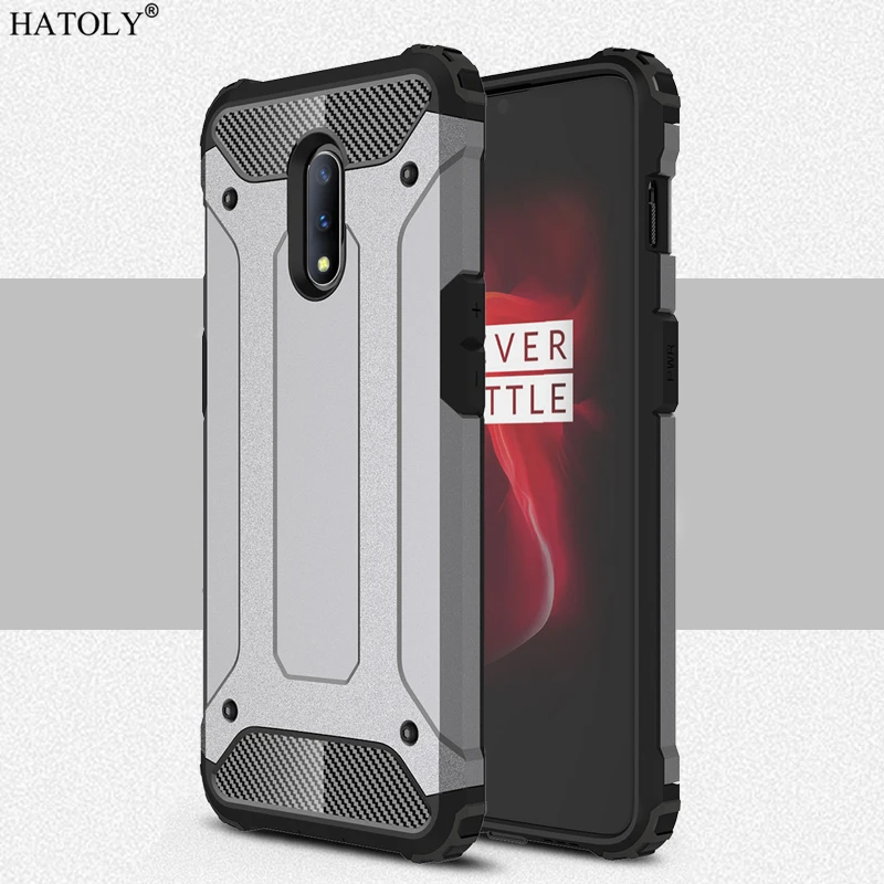 Чехол для Oneplus 7 чехол 5T 6T силиконовый резиновый противоударный бронированный