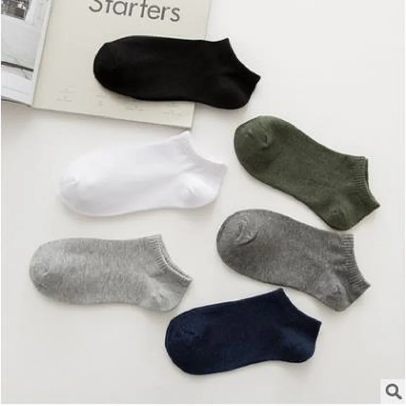 

Classic casual wild cotton men's shallow socks