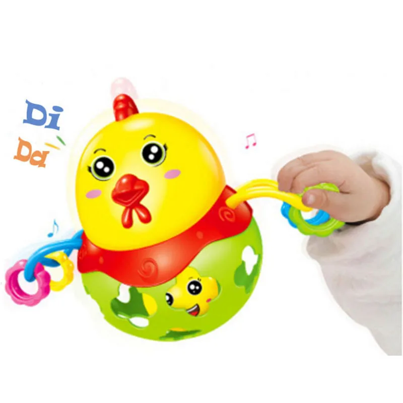 1 Шт. Детские Погремушки Маленький Громкий Звонок Схватить Мяч Мягкий Разработка