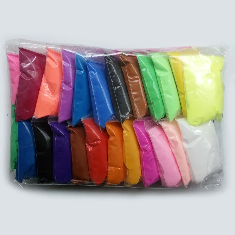 24 шт./компл. сохнущая на воздухе Playdough светильник мягкая глина Полимерная для
