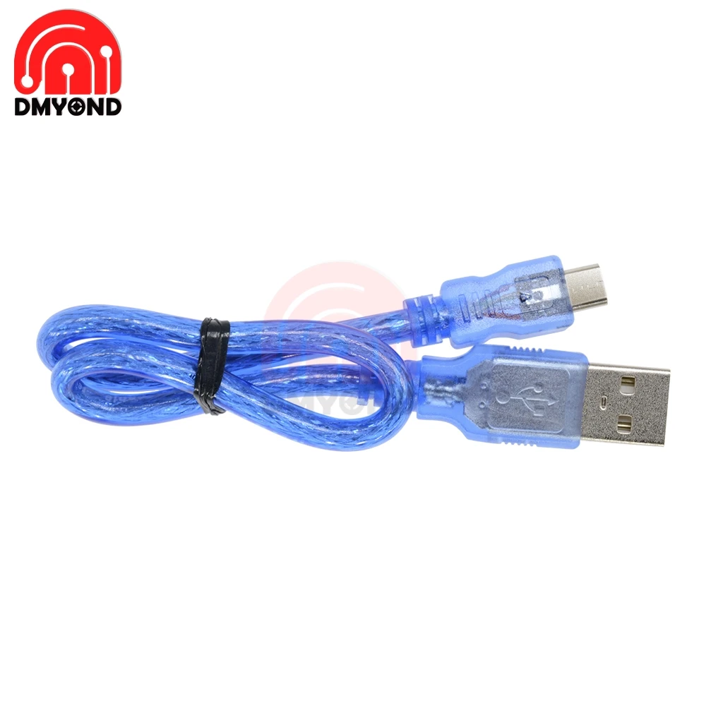 30 см 0 3 м USB 2 папа к Micro 5 pin Мужской кабель для зарядки данных шнур Diy