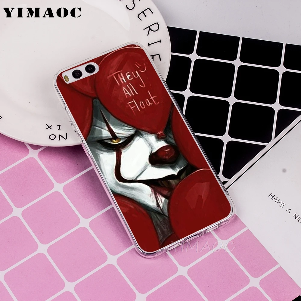 YIMAOC Stephen King s ItSoft TPU чехол для Xiaomi Redmi 6 4X 5A 4A S2 Note 4 5 Pro Plus Mi 8 9 SE A2 A1 MiX 2S MAX 3 |