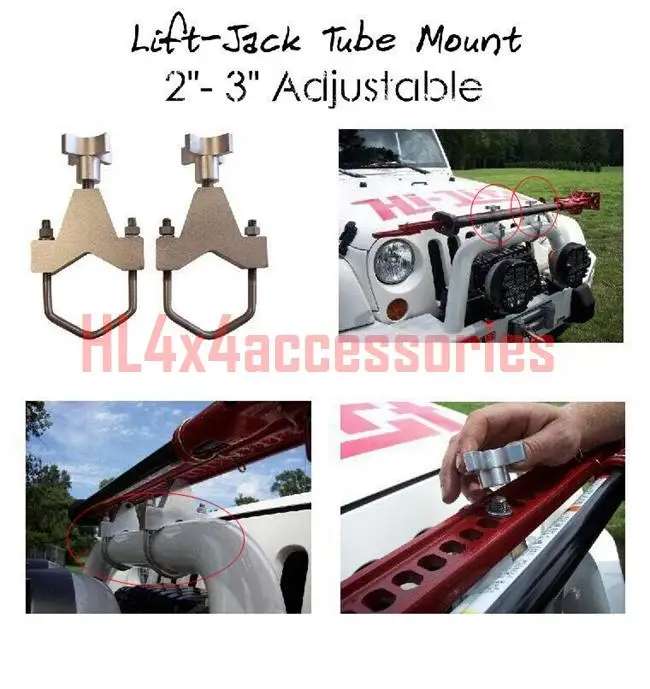 Подъемный домкрат фермерский 1-2 дюйма Комплект для крепления на трубку