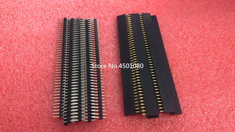 20 шт. 10 пар 40 Pin 1x40 Однорядный мужской и женский 2 54 поломки штыря PCB JST разъем полосы