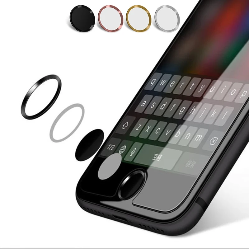 1 шт. универсальная наклейка на кнопку Домой для iPhone 8 7 6 s Plus 5 5s защита от пота и