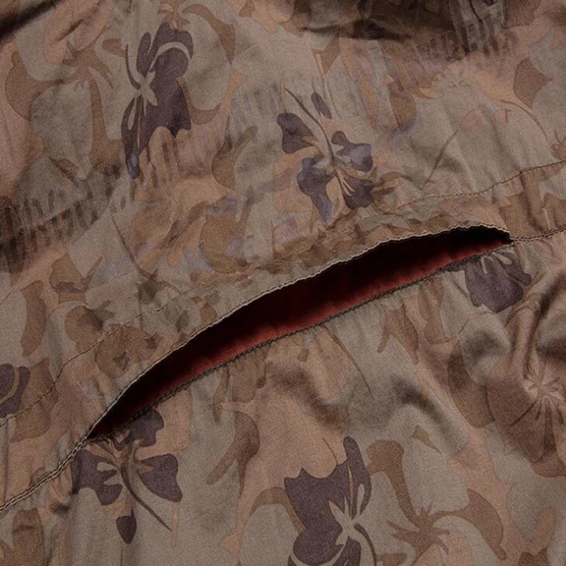 KALEBO 2017 Весна и осень мужская Летающая куртка бомбер с капюшоном камуфляжная