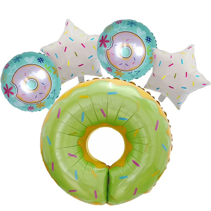 Темно-синий 5 шт./лот 72*43 см для ухода за ребенком для мам две сладкие буквы Фольга воздушных шаров в форме пончика воздушные шары для вечеринки будущей матери 2nd на день рождения вечерние Свадебный декор вечерние поставки - Цвет: Темно-синий