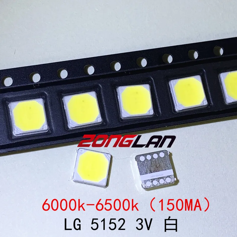 Сверхяркий светодиодный светильник SMD 100 шт./лот LG 5152 3 в светильник|Подвесные