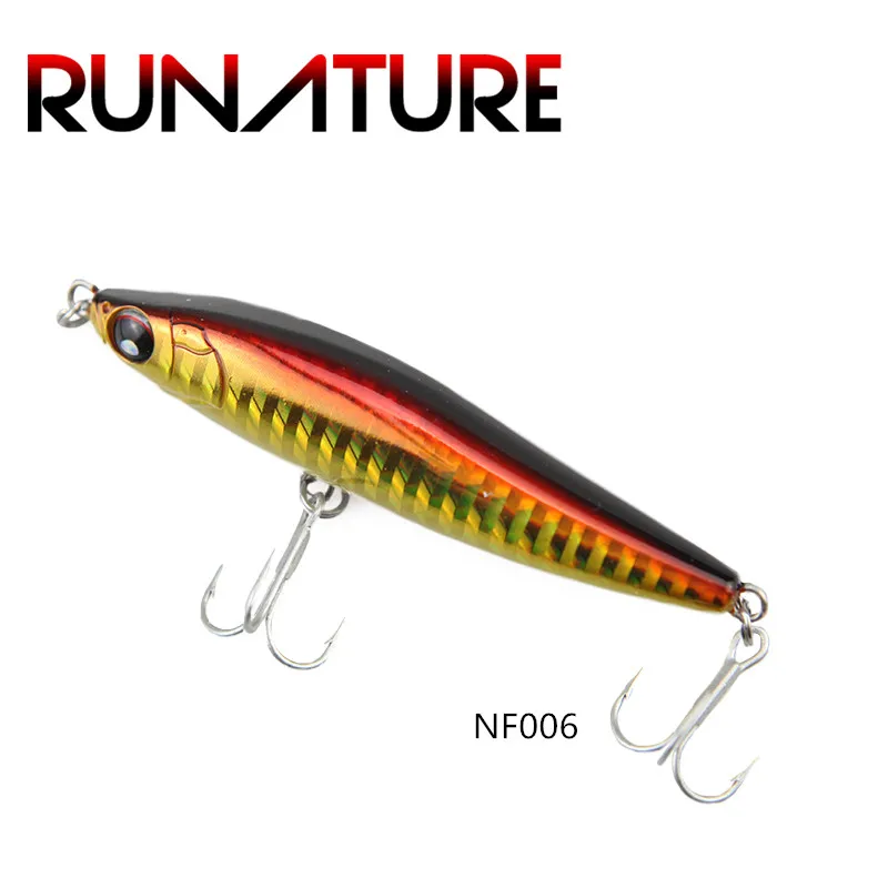 NF006 Runature карандаш Тонущая рыбалка гольян приманка 80 мм 19 г искусственная жесткая приманка рыболовные снасти карандаш рыболовные приманки - Цвет: NF006