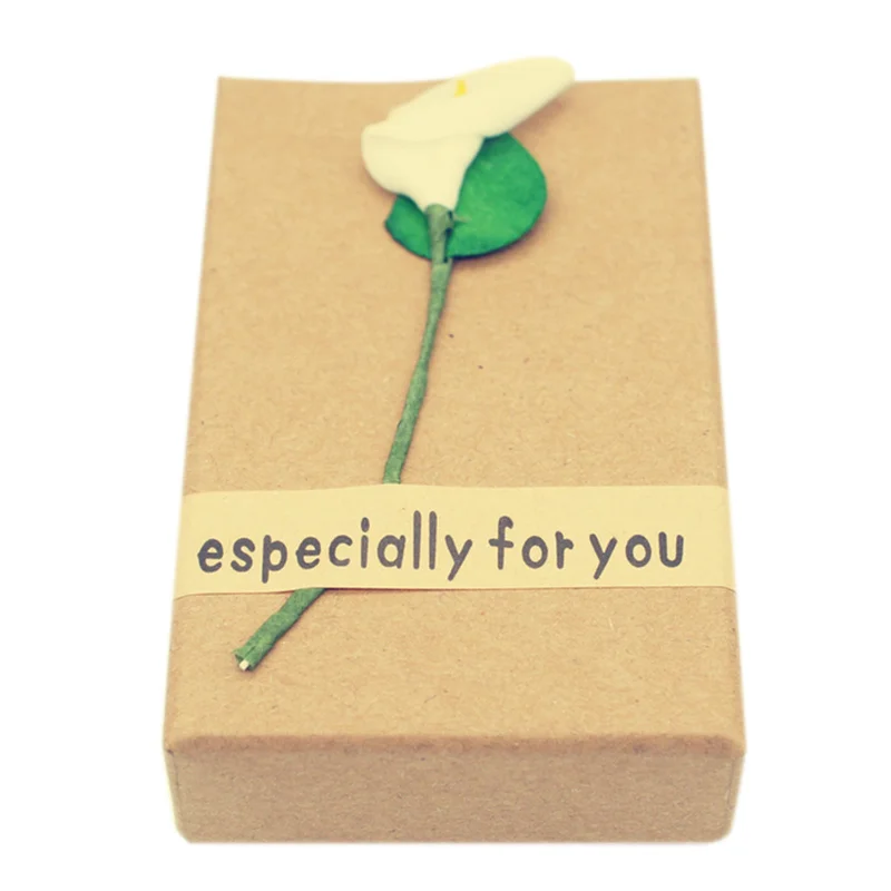 Бумажные ювелирные изделия Подарочная коробка ожерелье браслет серьги браслеты