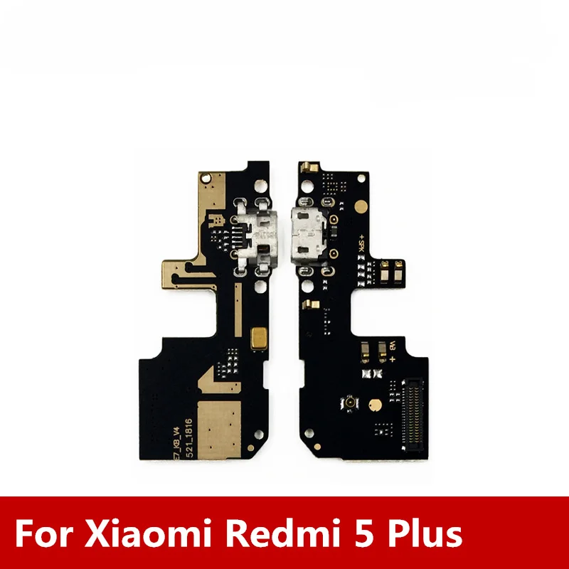 Новинка для Xiaomi Redmi 5 Plus usb зарядный док-порт+ микрофон для Redmi 5 Plus общий зарядный Модуль интерфейс передачи данных