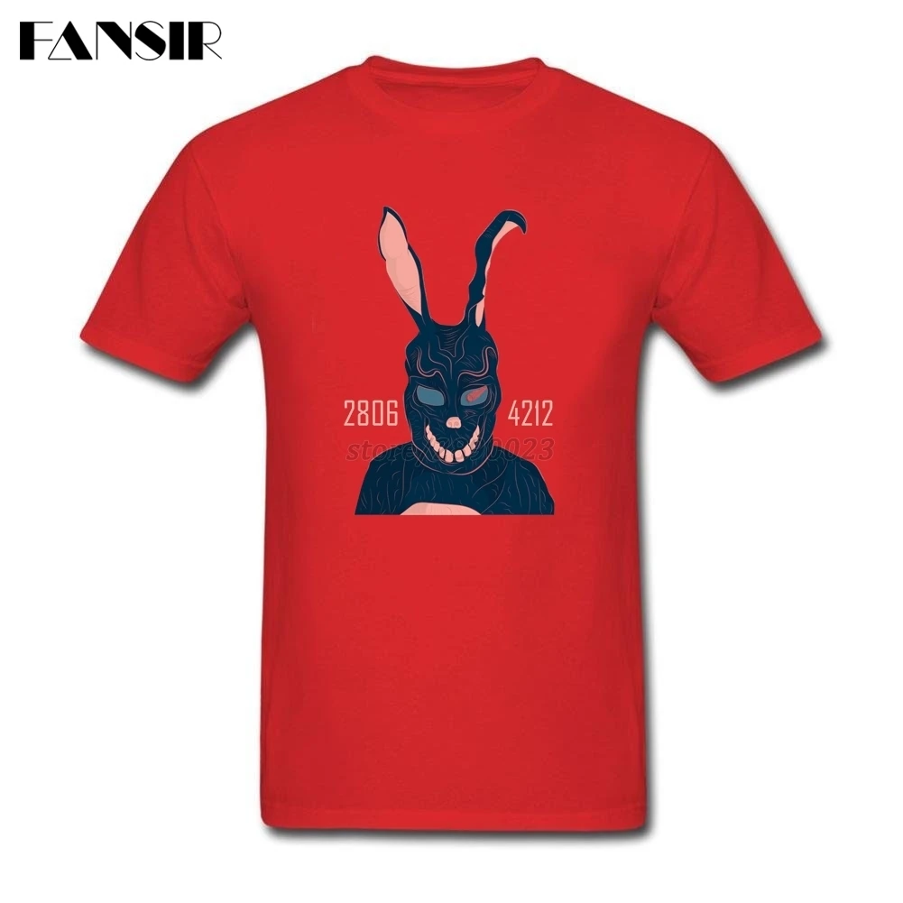 XS 3XL фильм Донни Дарко Swag футболки человек белый короткий рукав пользовательские