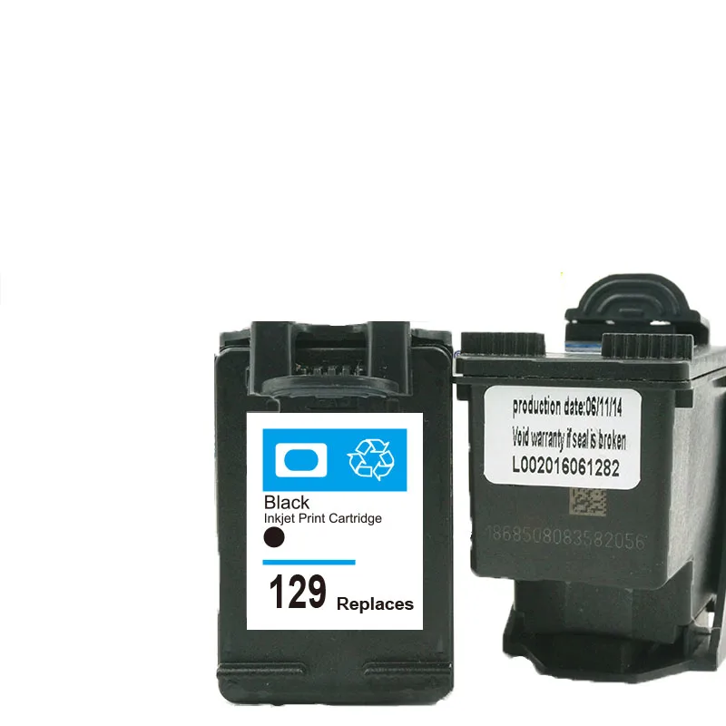 (2 шт./лот) Прямая продажа с фабрики! Восстановленный картридж для чернил HP129 C9364HE