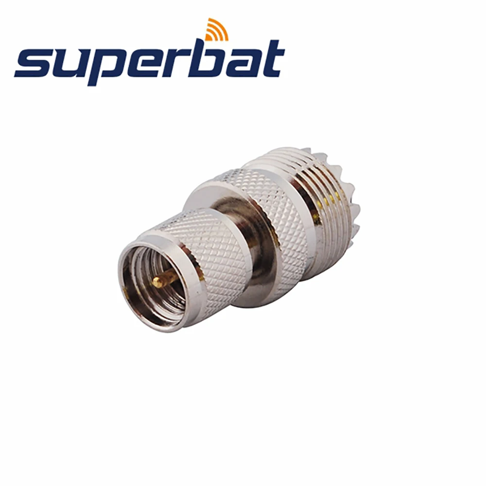 

Superbat MINI-UHF Male to UHF Female PL259 for KENWOOD Antenna Cable MOTOROLA