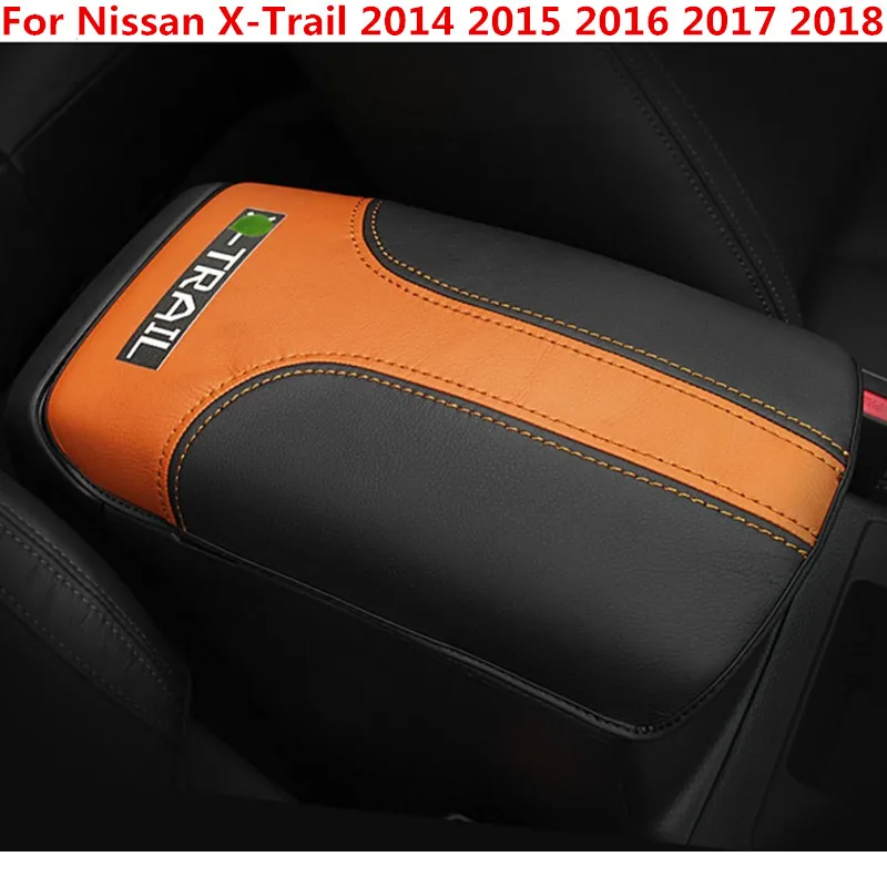 Для Nissan X Trail T32 Rogue 2014 2018 автомобильный центральный подлокотник 3D дизайн чехол из