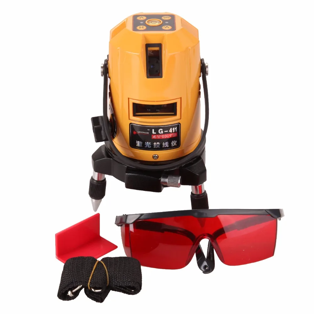 (Корабль из США) наливные лазерный уровень 360 градусов Поворотный лазерной мишени