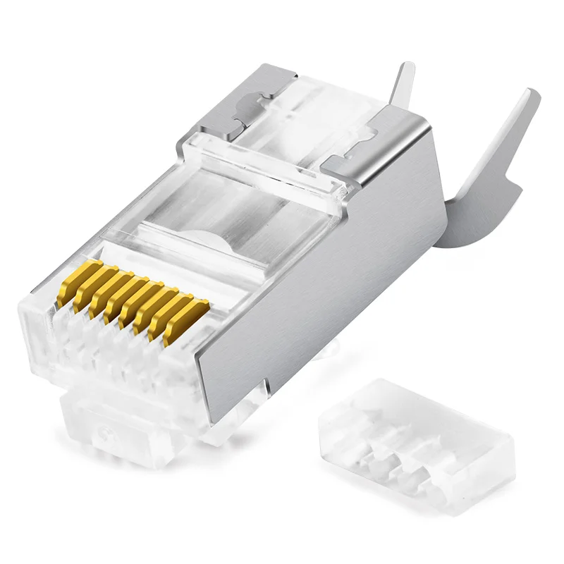 BELNET CAT7 FTP RJ45 модульный разъем для экранированного кабеля ethernet 23AWG 0 57 мм 8P8C сетевой