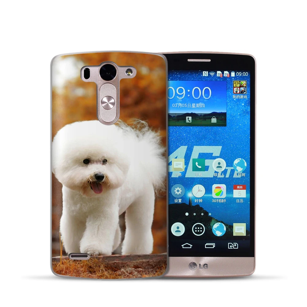 Модный чехол с милыми Собаками Для LG Q6 G6 X Power 2 Screen G4 G5 Q8 K7 K8 K10 2017 мягкие силиконовые