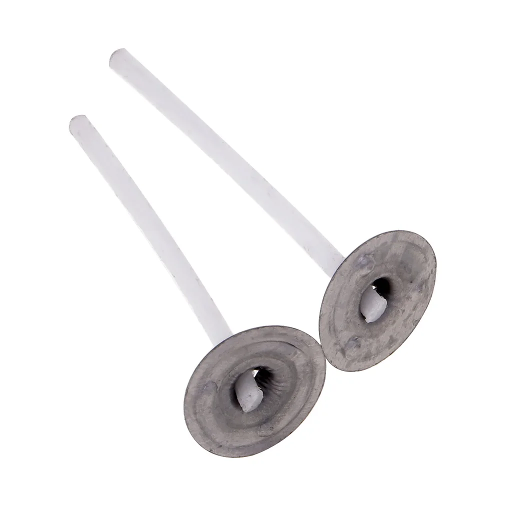 

100 Empty Aluminum Tealight Cups DIY Candles Tealight Containers Case & 100 Pre-waxed Candle Wick Core DIY Candle Making Craft