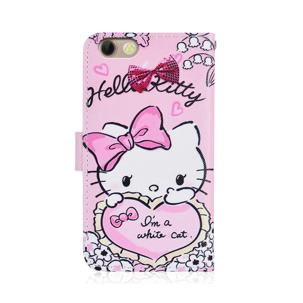 Cartoon Wallet Case for Prestigio Muze D3 PSP3530 DUO E3 PSP3531DUO A7 7530 PU Leather Fashion Unicorn Cat Kickstand Cover | Мобильные