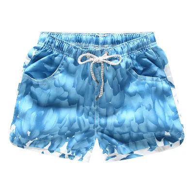 Summer Beach Shorts Men Swimming Trunks Breathable Quick Dry Sport Pants Couple Swimsuit Surf Swim Swimwear Polyester Clothing | Спорт и