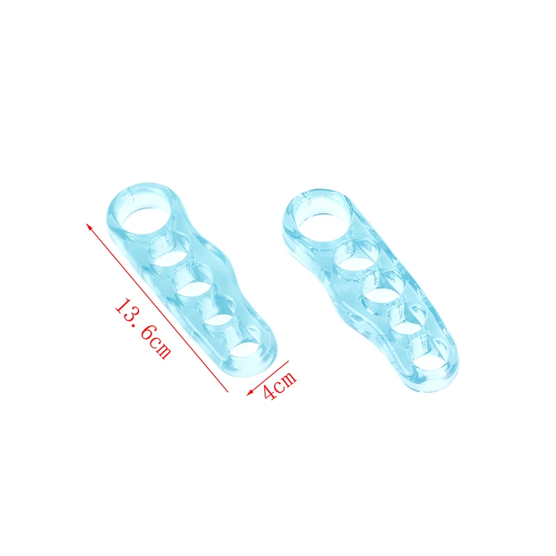 2 шт. сепараторы для пальцев ног инструмент ухода за ногами Силиконовая защита