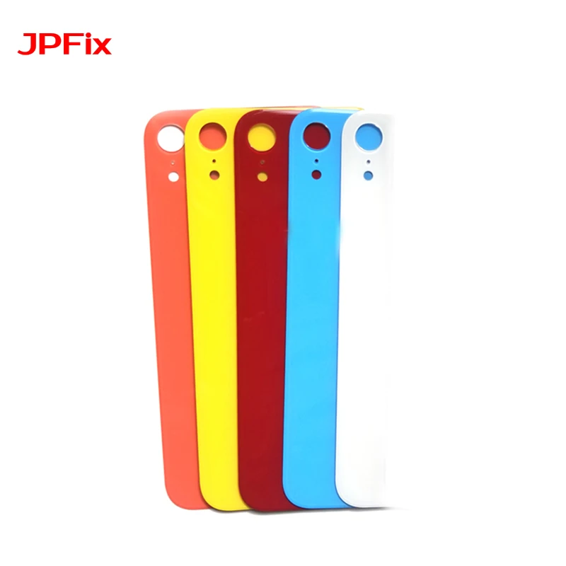 JPFix для iPhone XR Задняя крышка батареи заднее стекло с клейкой наклейкой|Корпусы и