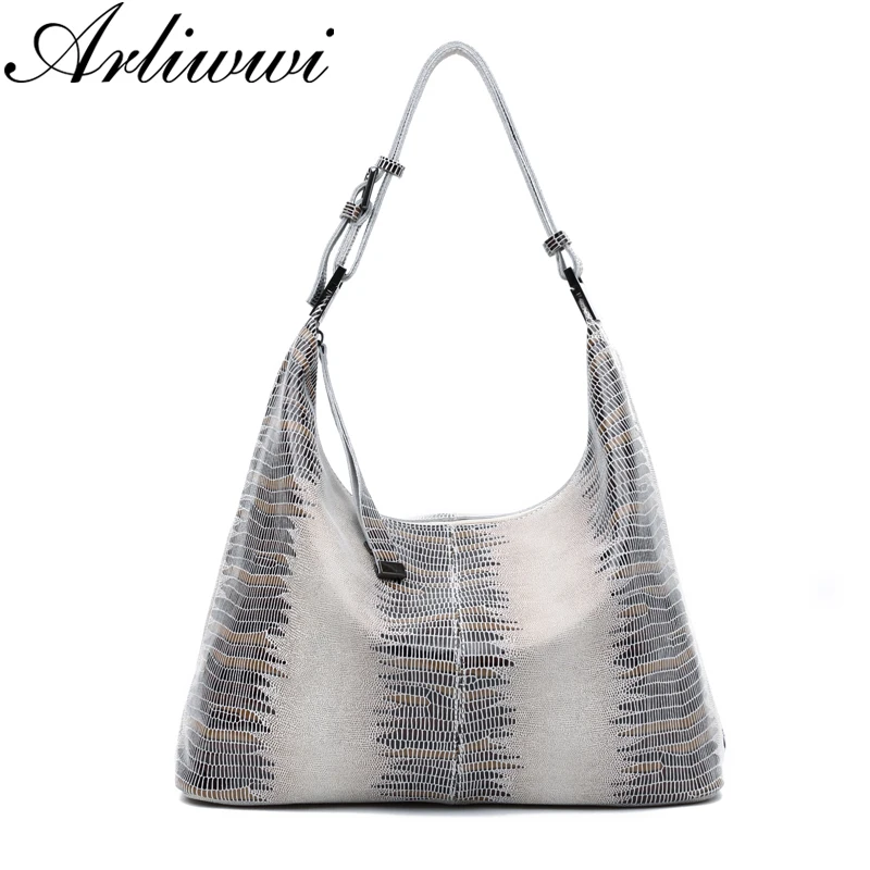 Блестящая Роскошная элегантная сумка через плечо из натуральной кожи