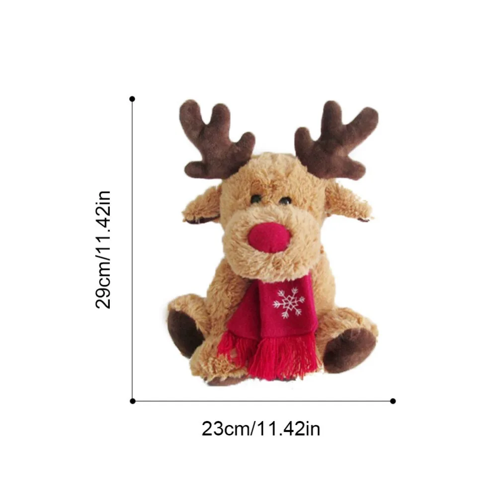 

Christmas Elk Plush Toys Gift For Children, Christmas Ornaments Home Sofa Doll Decoration For Bedroom Living Room Office