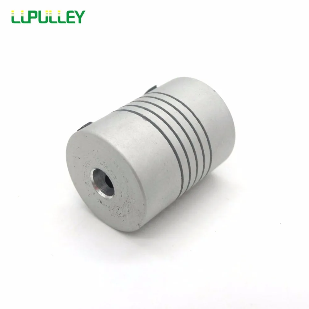 LUPULLEY Гибкая рукоятка Φ D19 * L25 гибкая челюсть 3/4/5/6/6.35/7/8/10 мм ЧПУ шаговый двигатель