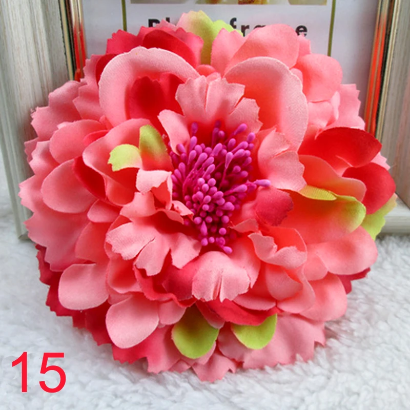 

Fashion Boho Women Hair Pins Simulation Flower Headpiece Fascinator Corsage Beach hair clip Bride women Vacation hair accessorie