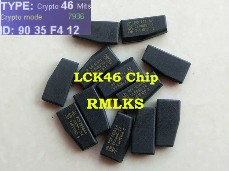 RMLKS 5 шт./лот Новый девственный ID46 заблокированный чип транспондер PCF7936 для Mit |
