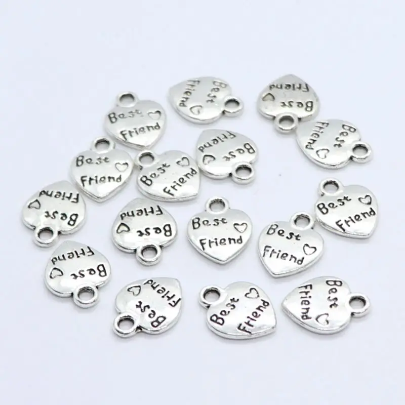 Подвеска Лучшие друзья из тибетского серебра 60 шт.|friendship charms|pendant jewelry findingscharm pendant