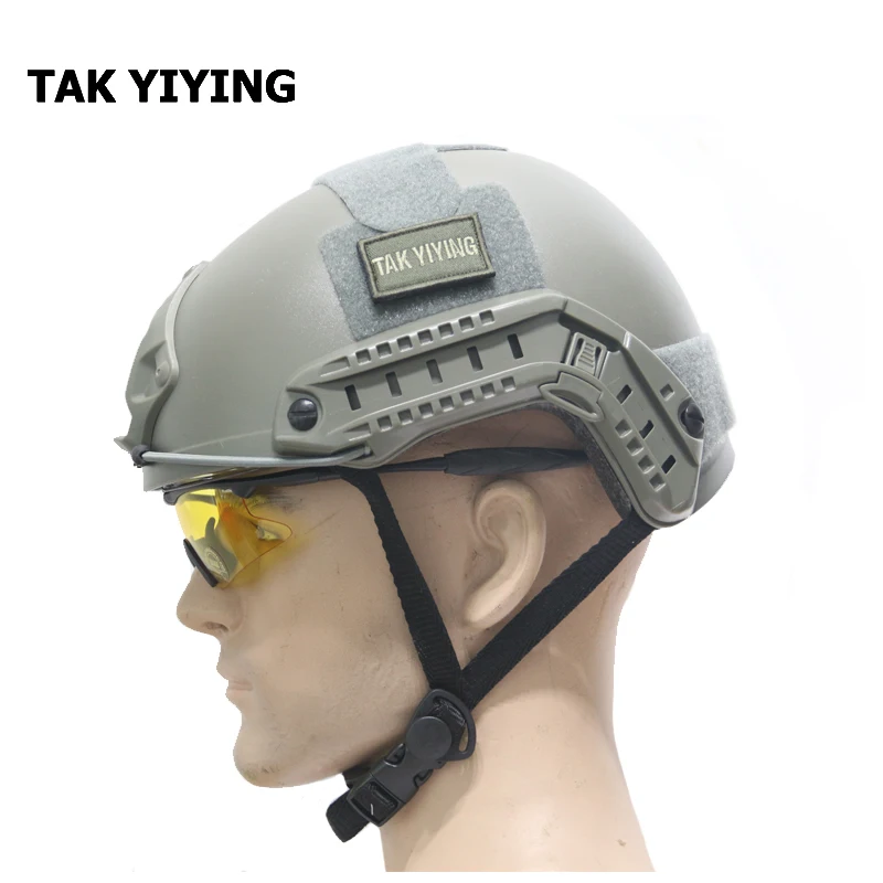 TAK YIYING Тактический шлем тип MH страйкбол Пейнтбол с защитными очками|tactical helmet|paintball