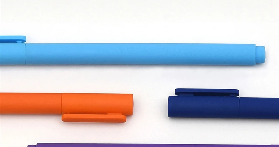 Новые 8 шт./кор. Xiaomi Mijia Youpin Kaco K1 гелевая ручка с черным 0,5 нейтральная ручка красочные цвета черный пополнения чернил и плавность линий