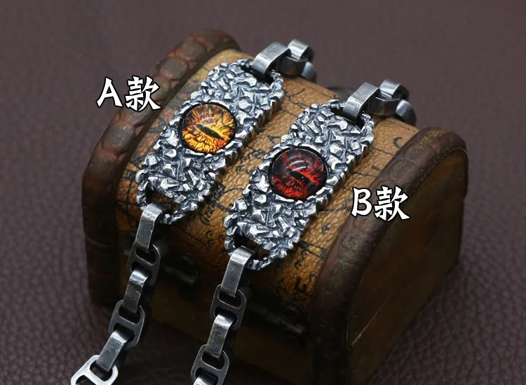 Греческий браслет evil eye Pure S95 Стерлинговое Серебро турецкий мужские ювелирные