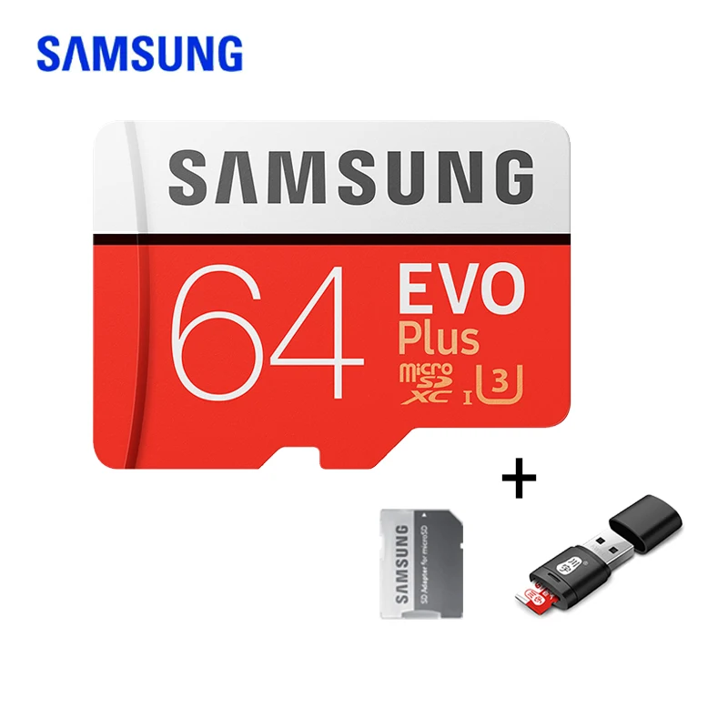 Карта памяти SAMSUNG класс 10 флэш TF Micro SD карта U3/U1 4K 256 ГБ 128 Гб 64 32 16 100 МБ/с./с Microsd для