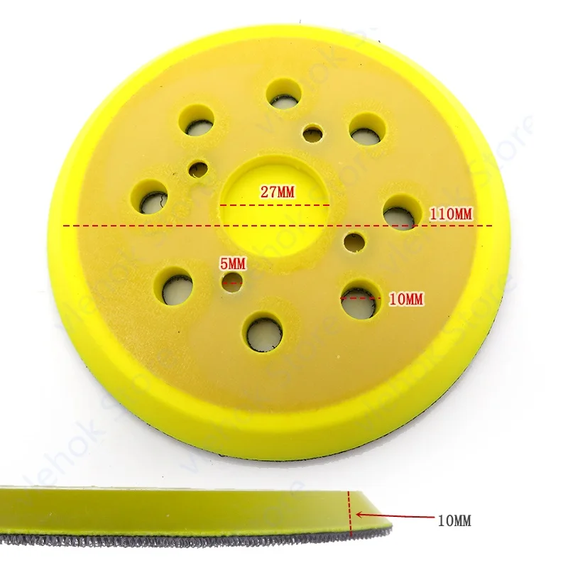Полировальный диск сменный пневматический для BOSCH DeWALT HITACHI MAKITA Hilti Milwaukee WORX 5