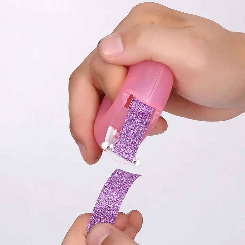 Красочный пончик практический прозрачный пластиковый диспенсер для клейкой