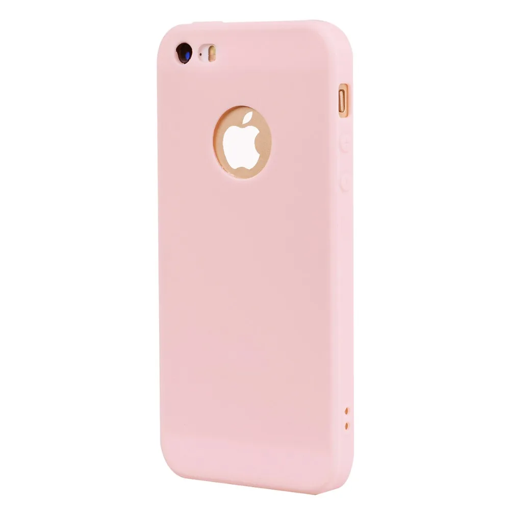 Для iPhone 7 8 Plus 6 6s 5 5S SE X 10 видов цветов чехол для телефона мягкие силиконовые чехлы