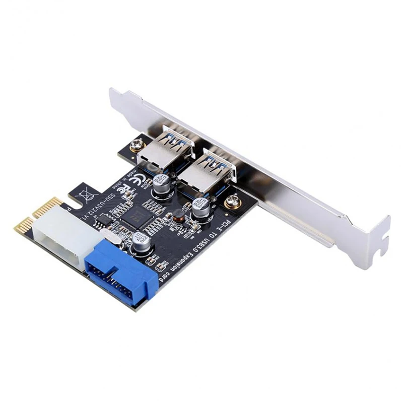 Usb 3 0 Pci E адаптер для расширения карты внешний 2 порта Usb3.0 концентратор внутренний
