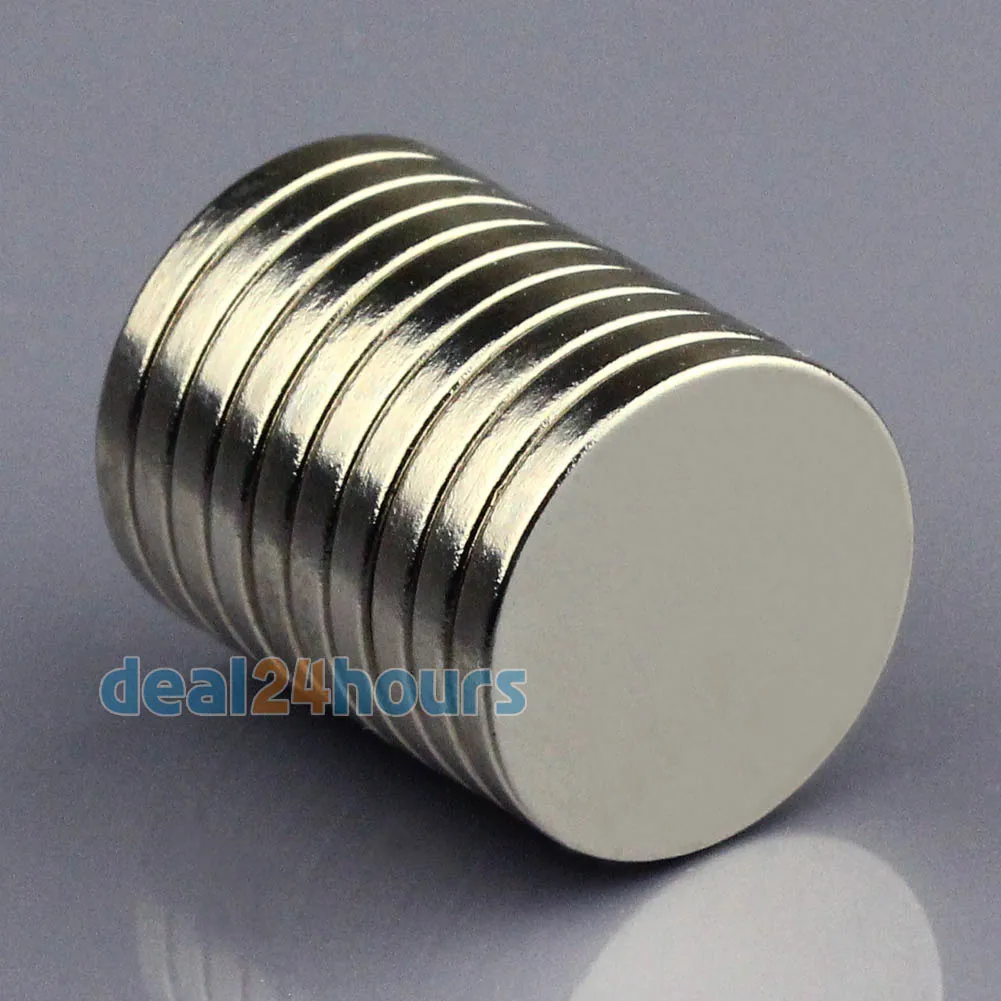 OMO Magnetics 50 шт. N50 Супер Сильные круглые дисковые цилиндрические Магниты